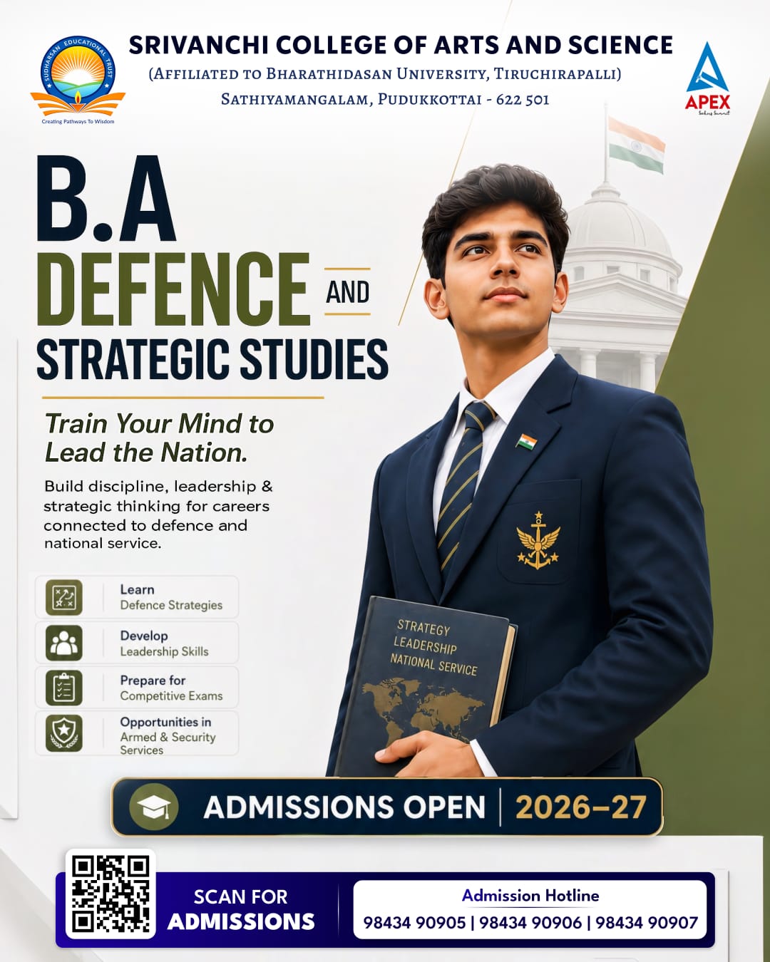 B.A - Defence & Strategic Studies