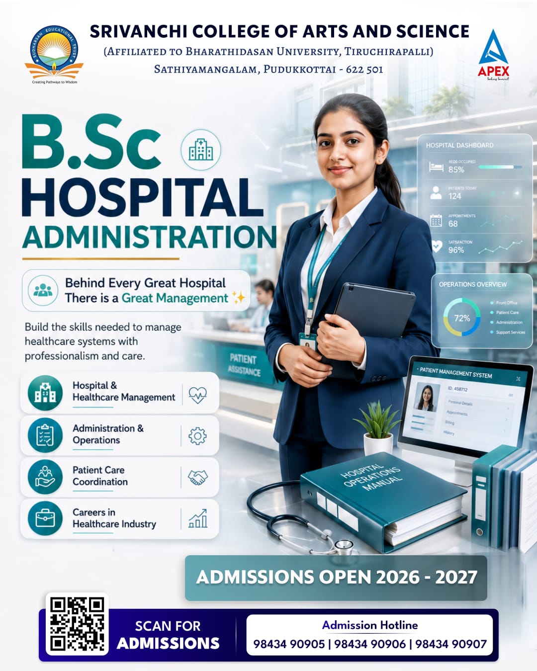 B.Sc - Hospital Management